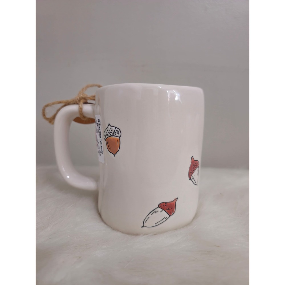 Rae Dunn Fall Acorn A Little Bit Nutty Coffee Mug Cup 2025 NWT - Picture 3 of 4